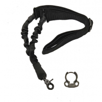 One Point Bungee Sling With QD Snap Hook & QD Ambi Sling Adapter
